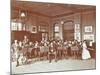 School Orchestra, Cromer Street School/ Argyle School, St Pancras, London, 1906-null-Mounted Photographic Print