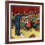 "School Orchestra", March 22, 1952-Amos Sewell-Framed Giclee Print