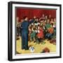 "School Orchestra", March 22, 1952-Amos Sewell-Framed Premium Giclee Print