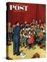 "School Orchestra" Saturday Evening Post Cover, March 22, 1952-Amos Sewell-Stretched Canvas