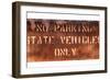 School Parking Sign-Mr Doomits-Framed Photographic Print