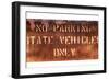 School Parking Sign-Mr Doomits-Framed Photographic Print