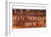 School Parking Sign-Mr Doomits-Framed Photographic Print