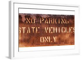 School Parking Sign-Mr Doomits-Framed Photographic Print