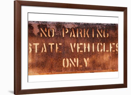 School Parking Sign-Mr Doomits-Framed Photographic Print