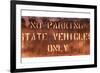 School Parking Sign-Mr Doomits-Framed Photographic Print