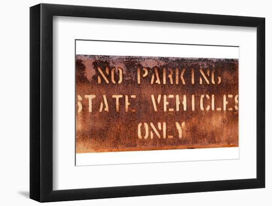 School Parking Sign-Mr Doomits-Framed Photographic Print