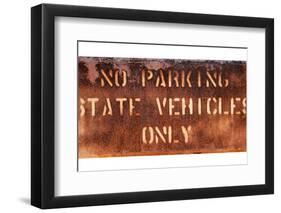 School Parking Sign-Mr Doomits-Framed Photographic Print