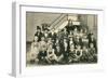 School Picture Day-null-Framed Art Print