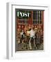 "School Pictures," Saturday Evening Post Cover, June 15, 1946-Stevan Dohanos-Framed Giclee Print