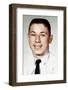 School Portrait of 14 Year Old Boy, Ca. 1966-null-Framed Photographic Print