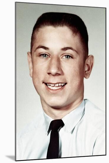 School Portrait of 14 Year Old Boy, Ca. 1966-null-Mounted Photographic Print