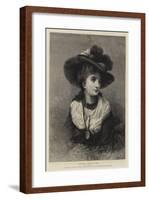 School Revisited-George Dunlop Leslie-Framed Giclee Print