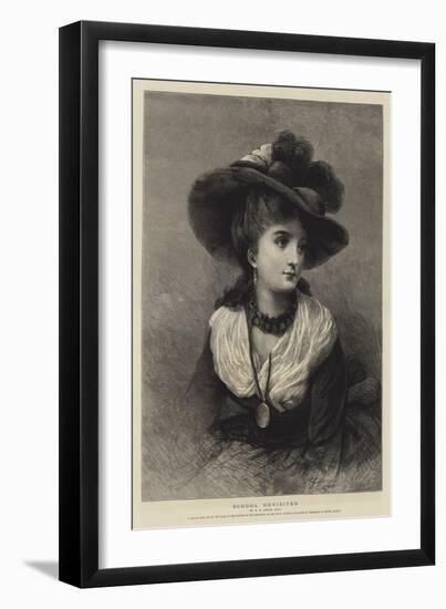 School Revisited-George Dunlop Leslie-Framed Giclee Print