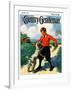 "School's Out," Country Gentleman Cover, June 1, 1930-Ray C. Strang-Framed Giclee Print