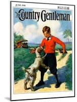 "School's Out," Country Gentleman Cover, June 1, 1930-Ray C. Strang-Mounted Giclee Print