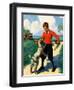 "School's Out,"June 1, 1930-Ray C. Strang-Framed Giclee Print
