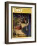 "School's Out," Saturday Evening Post Cover, June 9, 1945-John Falter-Framed Giclee Print