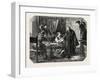 School Sardinia. the News of the Death of King Charles Albert, 1855-null-Framed Giclee Print