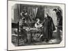 School Sardinia. the News of the Death of King Charles Albert, 1855-null-Mounted Giclee Print