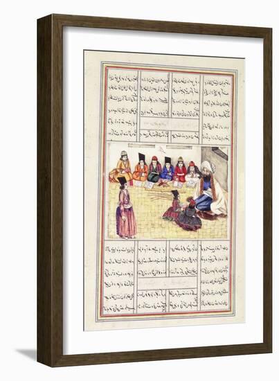 School Scene, C.1863-4-null-Framed Giclee Print