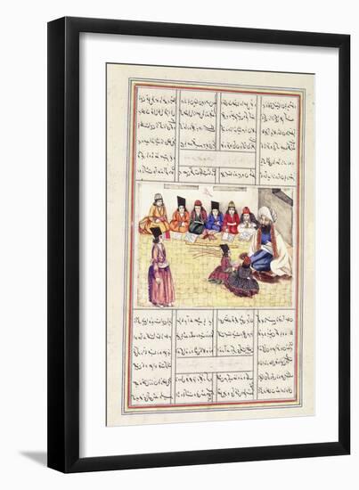 School Scene, C.1863-4-null-Framed Giclee Print