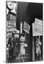 School Segregation Protestors Archival Photo Poster-null-Mounted Poster
