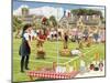 School Sports Day-Trevor Mitchell-Mounted Giclee Print