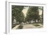 School Street, Randolph, Vermont-null-Framed Art Print