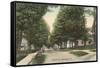 School Street, Randolph, Vermont-null-Framed Stretched Canvas