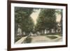 School Street, Randolph, Vermont-null-Framed Premium Giclee Print