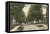 School Street, Randolph, Vermont-null-Framed Stretched Canvas