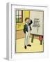 Schoolboy with Maths-John Hassall-Framed Art Print