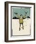 Schoolboy with Prizes-John Hassall-Framed Art Print