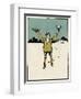 Schoolboy with Prizes-John Hassall-Framed Art Print