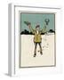 Schoolboy with Prizes-John Hassall-Framed Art Print