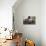 Schoolchild Placing Books in Desk-William P. Gottlieb-Photographic Print displayed on a wall