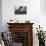 Schoolchild Placing Books in Desk-William P. Gottlieb-Photographic Print displayed on a wall