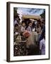 Schoolchildren in Cycle Rickshaw, Aleppey, Kerala State, India-Jenny Pate-Framed Photographic Print