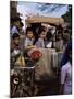 Schoolchildren in Cycle Rickshaw, Aleppey, Kerala State, India-Jenny Pate-Mounted Photographic Print