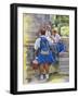 Schoolgirl Banter, 2019-Colin Bootman-Framed Giclee Print