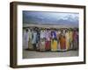 Schoolgirls, Boyerahmad Tribe, Iran, Middle East-Robert Harding-Framed Photographic Print