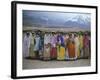 Schoolgirls, Boyerahmad Tribe, Iran, Middle East-Robert Harding-Framed Photographic Print