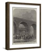 Schoolhouse at Accrington, Where Nine Children Were Burnt to Death-null-Framed Giclee Print