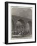 Schoolhouse at Accrington, Where Nine Children Were Burnt to Death-null-Framed Giclee Print