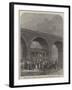 Schoolhouse at Accrington, Where Nine Children Were Burnt to Death-null-Framed Giclee Print