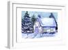 Schoolhouse Night-Jennifer Zsolt-Framed Giclee Print