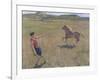 Schooling the Pony, 1929-Sir John Lavery-Framed Giclee Print