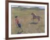 Schooling the Pony, 1929-Sir John Lavery-Framed Giclee Print
