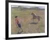 Schooling the Pony, 1929-Sir John Lavery-Framed Giclee Print